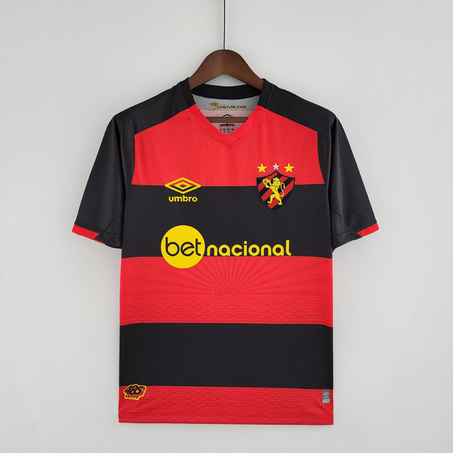 Camisa Sport Recife 1 Home 22/23 Umbro Vermelho A Partir de R$ 159,90