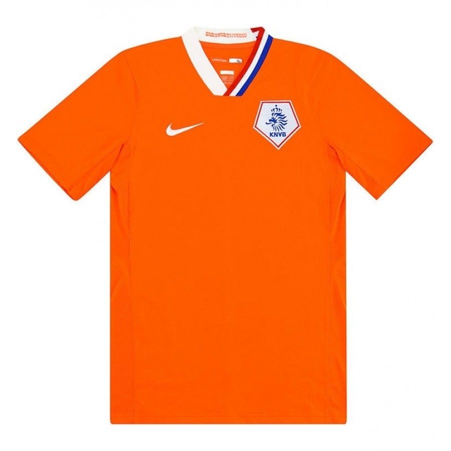 Camisa Holanda Home 2008 Masculina Torcedor Nike - Laranja