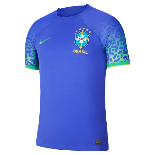 Camisa Seleção Brasil 2 Away 22/23 Azul Nike Masculina - Por R$ 159,