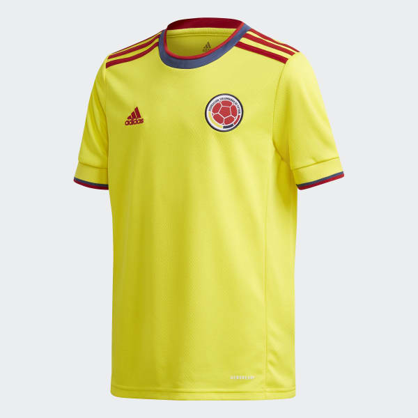 Camisa Seleção Colômbia Home 20/21 Jogador Adidas Masculina - Amarelo