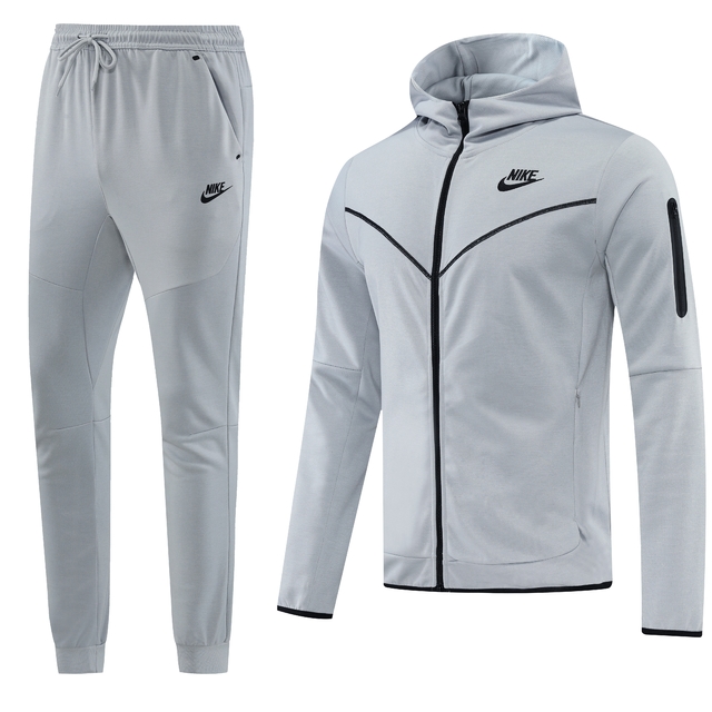 Conjunto Tech Fleece Nike Cinza 23/24 Masculino - R$ 349,90