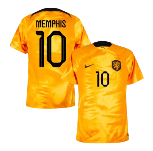 Camisa Holanda Home Copa do Mundo 2022 - Laranja