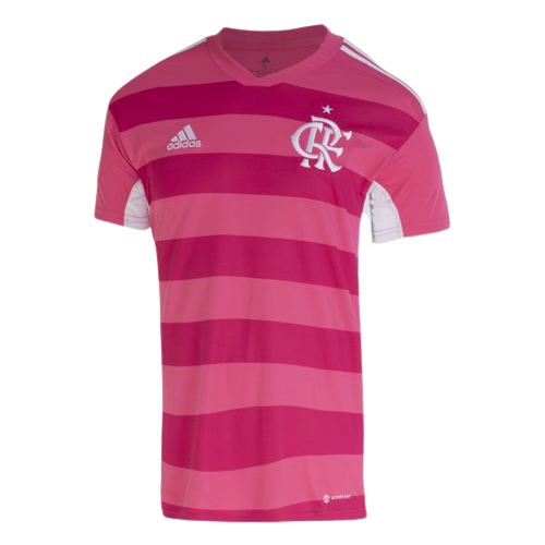 Camisa Flamengo Outubro Rosa Masculina 22/23 Adidas R$ 159,90