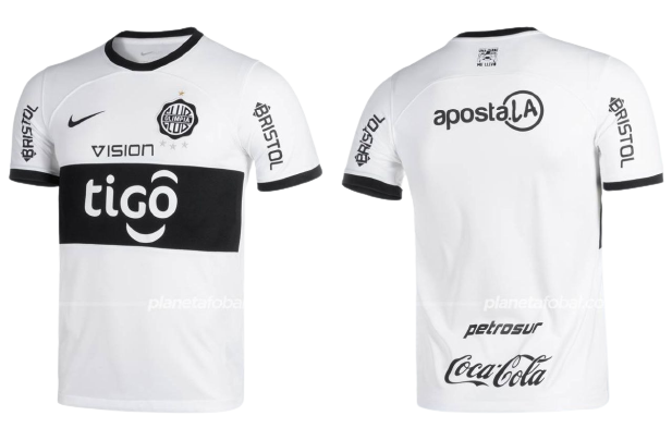 Camisa Club Olimpia 1 Home Branca 23/24 Nike Masculina R$ 169,90