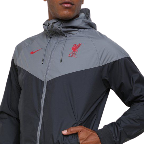 Jaqueta Corta Vento do Liverpool Cinza 2022 Nike Compre Agora!