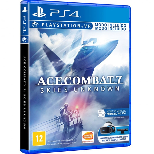 Gameplay Ace Combat 7 PS4 Xbox One e PC jogo de avião 