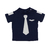 Camiseta Infantil Uniforme de Piloto - Azul Marinho