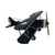 Miniatura Metal Avião Azul - 36cm - comprar online