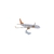 Maquete Boeing 737-800 - GOL Time de Águias 28cm na internet