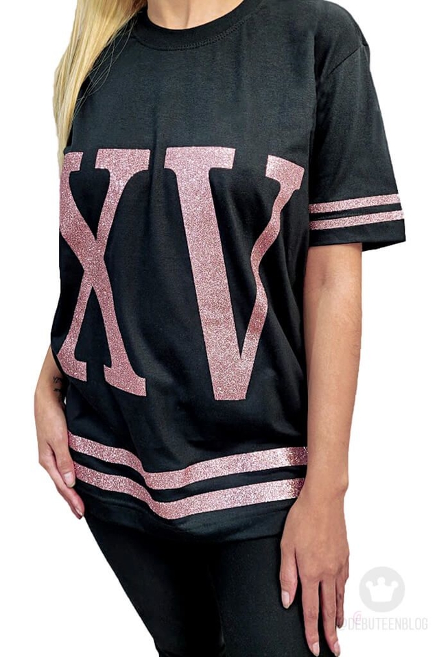 Camiseta 15 anos personalizada