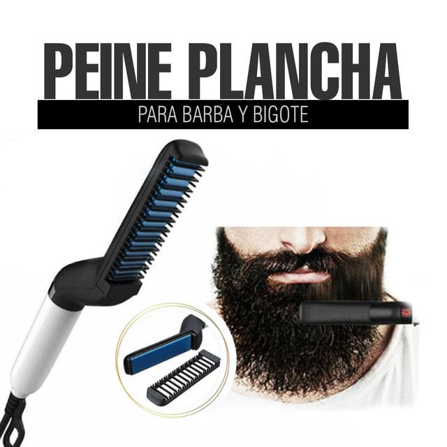Peine plancha 2025 barba