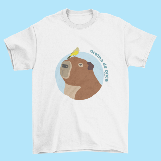 Camiseta Infantil Capivara Animal Estimação Estilosa Estilo Desenho - Retha  Estilos - Camiseta Infantil - Magazine Luiza