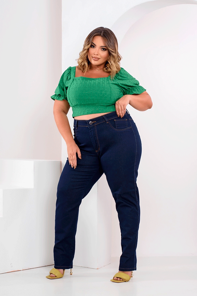Calça jeans feminina numero 50 on sale