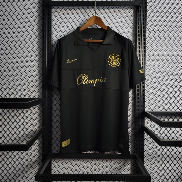 Camisa Club Olimpia 120 Anos - 2022 - Preta