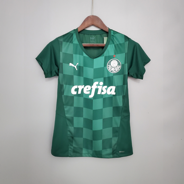 Camisa de Palmeiras I 20/21 Puma Feminina - Verde