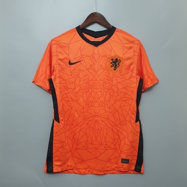 Nike Camiseta Netherland KNVB Mach Tech Pack Principal 20/21 Laranja