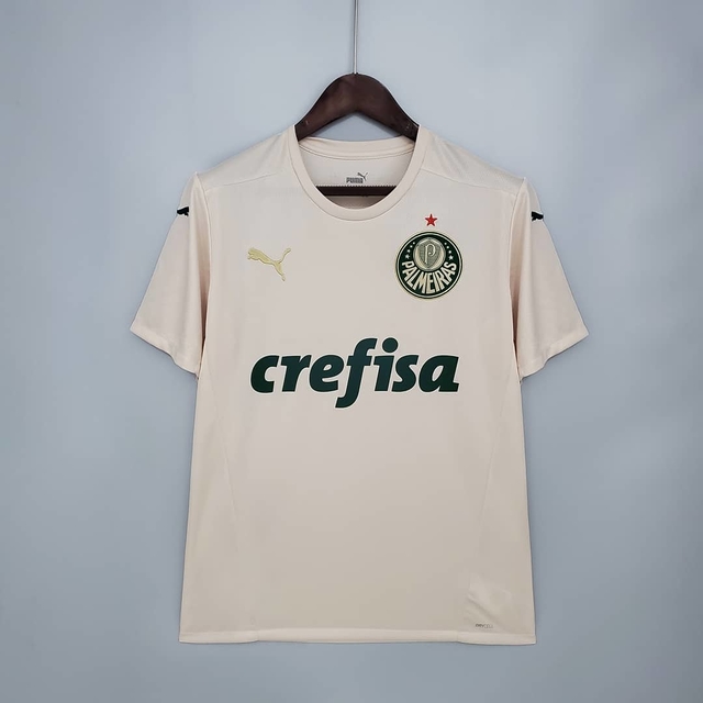 Camisa Palmeiras III 21/22 Puma Masculina - Off White