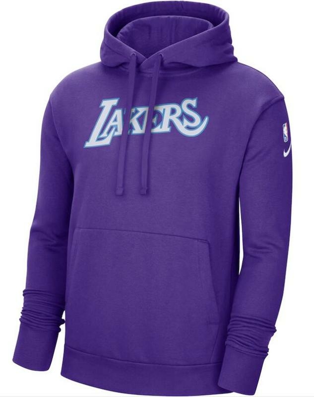 Moletom hotsell lakers nike