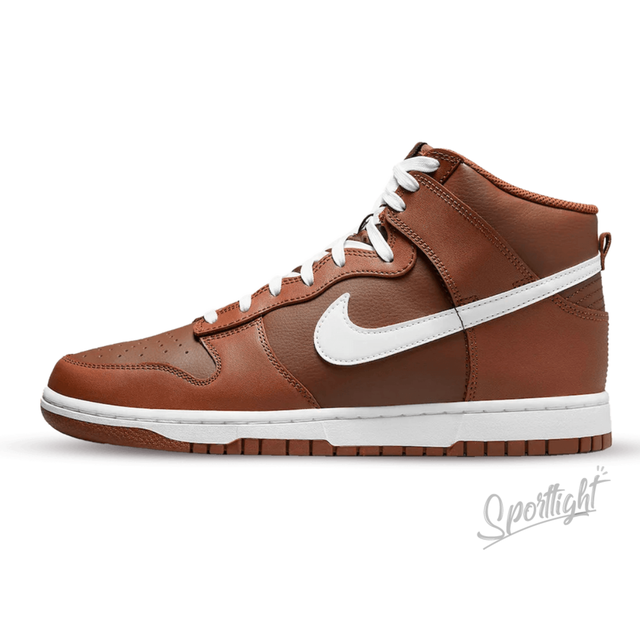 Nike dunk sale high leather