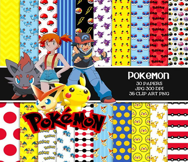 Pokémon Super Kit Digital Imagens em PNG