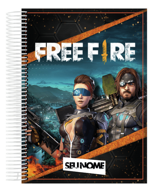 Caderno Universitário (Free Fire)