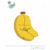 stencil para Biscoito Banana Abraçadinhas meu estêncil