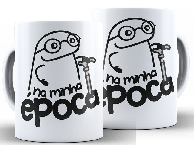 Caneca Flork Divertida X Cara Ml Porcelana Cer Mica Caixa Present