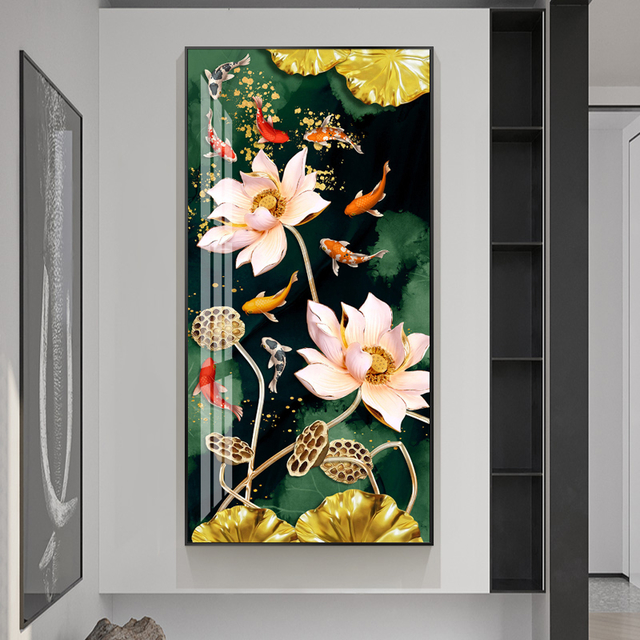 Vinilo decorativo Floral Nelumbo