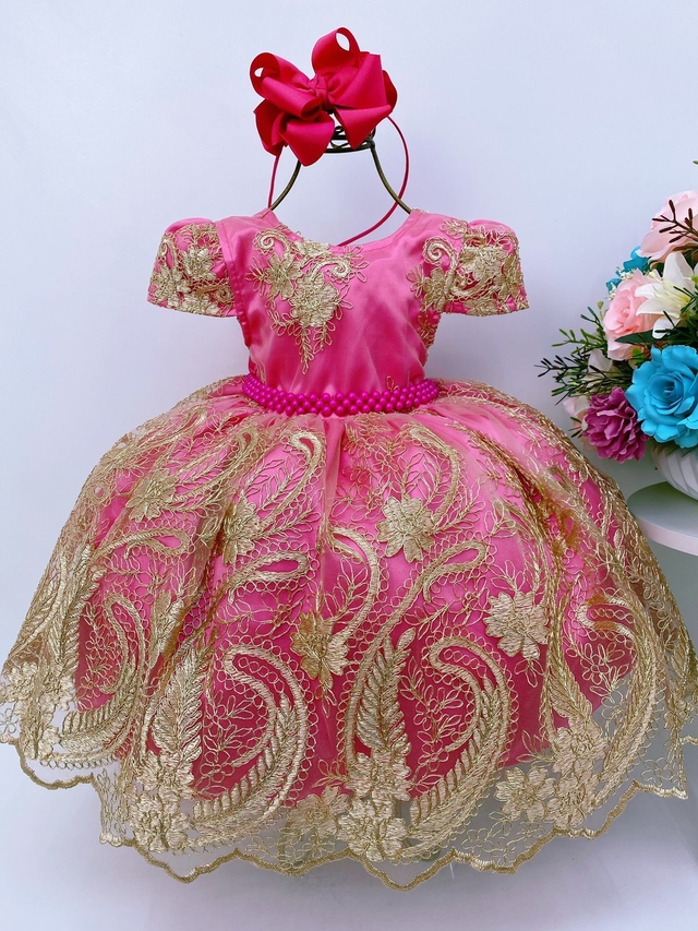 Vestido de luxo Lilás Renda Realeza princesa Sofia tamanho 2