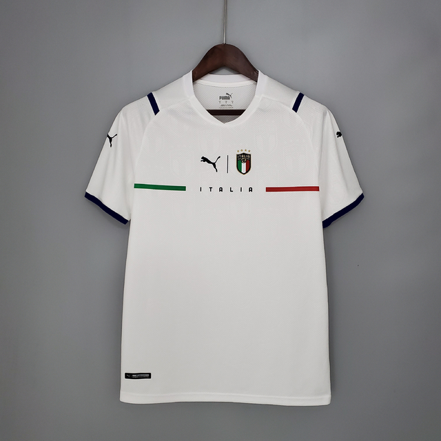 Camiseta Selecao Italia 21 22 Puma Masculina Branco
