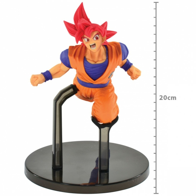 Dragon ball z figura vegeta super cabelo vermelho filme ver. Anime