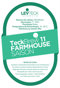 Levteck 11 Farmhouse Saison