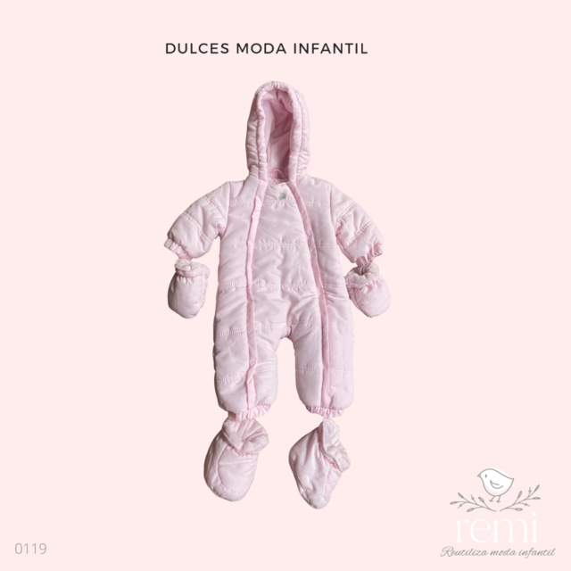 Jersey niña de punto rosa palo. Dadati - Moda infantil