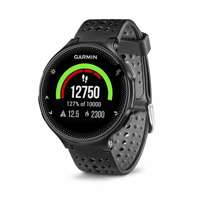 RELOJ GARMIN FORERUNNER 235 BLACK/GREY - MATT BIKES