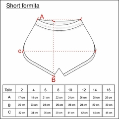 Imagen de Short nena formita