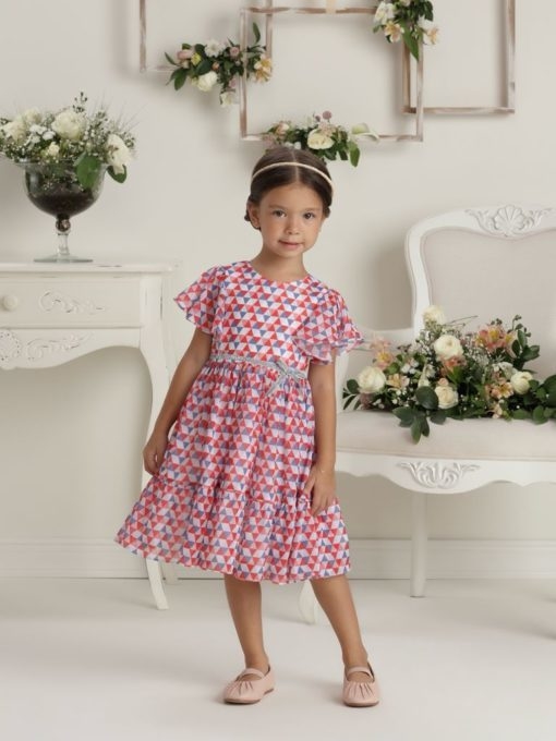 Vestido Infantil Amore Fluído - Petit Cherie