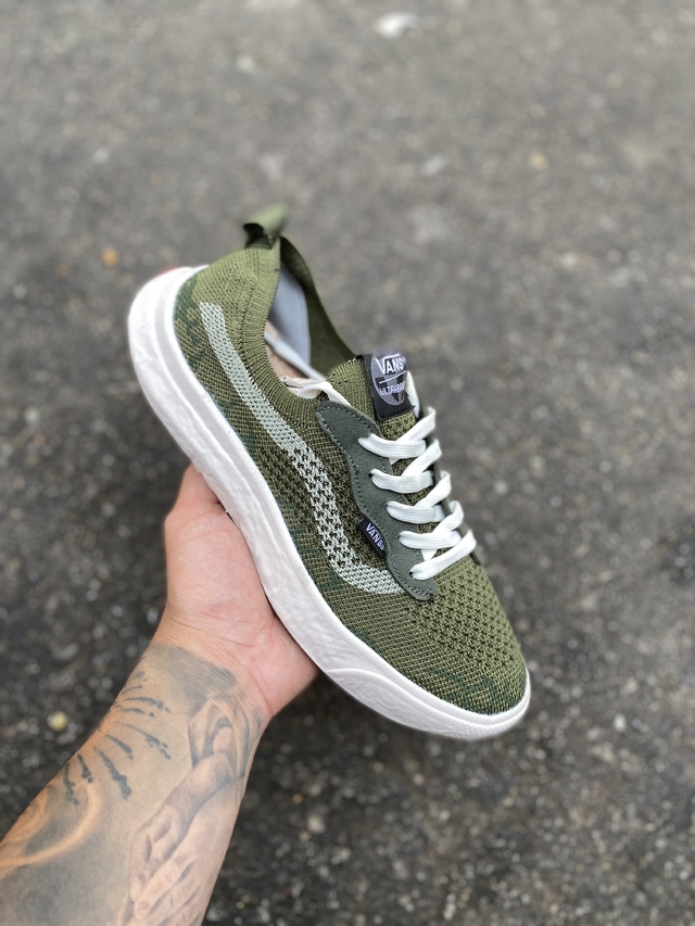 tenis vans ultrarange VR3 verde - Faith Store Outlet