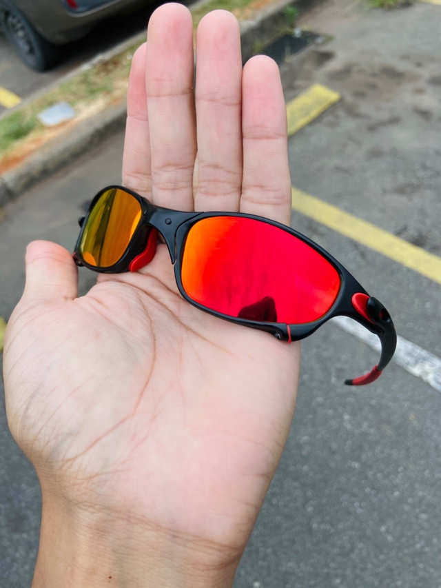 Óculos de sol da Oakley Penny Lente Vermelha
