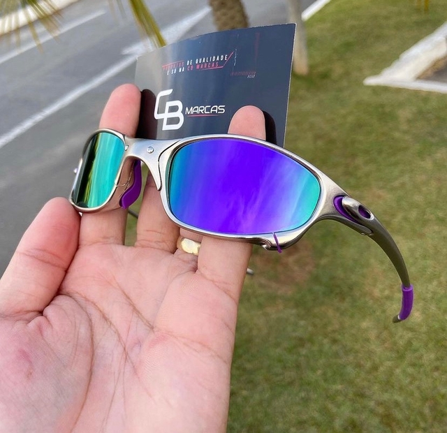 Juliet carbon lentes violet (roxa) kit roxo - OUTLET CB