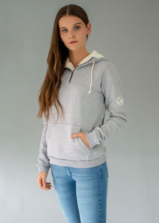 Buzo con corderito mujer new arrivals