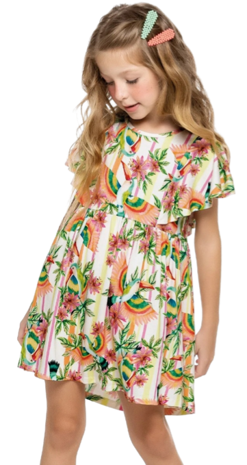 Vestido Floral Trick Nick Comprar em Baby Fofs