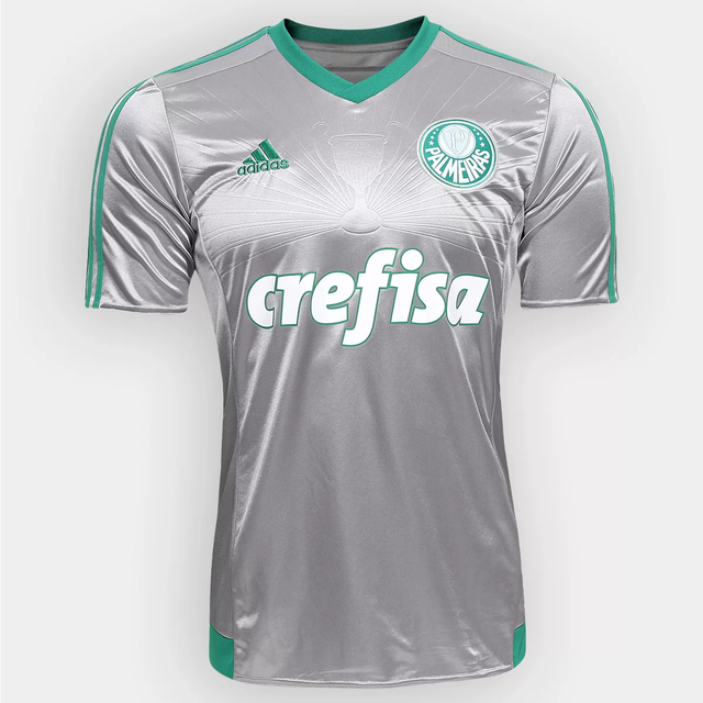 Camisa Retrô Palmeiras III 2015/16 - Torcedor Masculina Adidas - Prat
