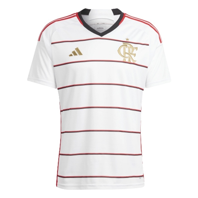 Camisa Flamengo II 2023/24 - Torcedor Adidas Masculina - Branco