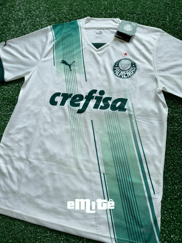 Camisa Palmeiras II 2023/24 - Torcedor Masculina Puma - Branca