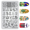 Placa R23 (Candy Skull) Bichos, Elefante,Cobra, Tigre, Leão, Panda,Tartaruga