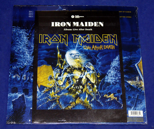 IRON MAIDEN/LIVE AFTER DEATH2本組カセット\n匿名配送 - 洋楽