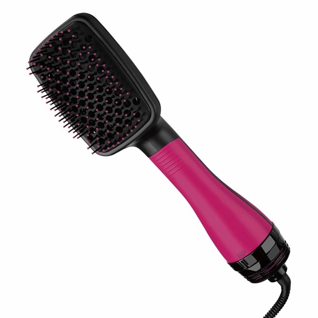 REVLON Cepillo secador y alisador Plano Rosa
