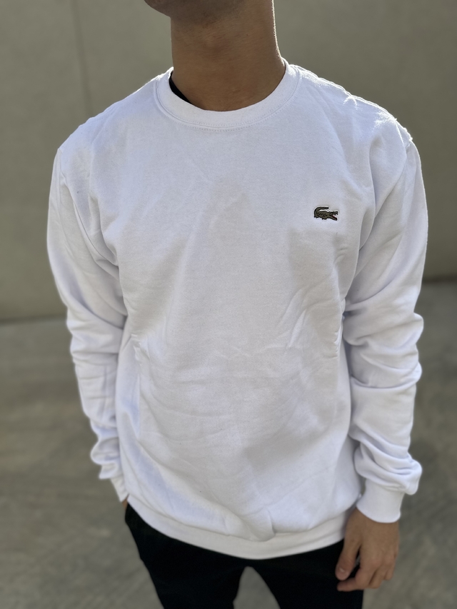 Buzo Lacoste blanco Comprar en zafiro