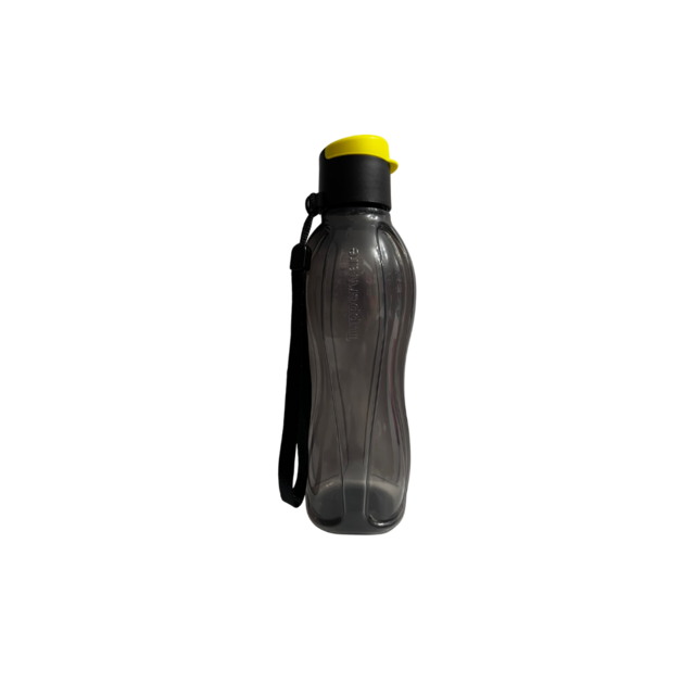 Botella De Agua Hermética Tupperware Eco Twist Color Negro De 500
