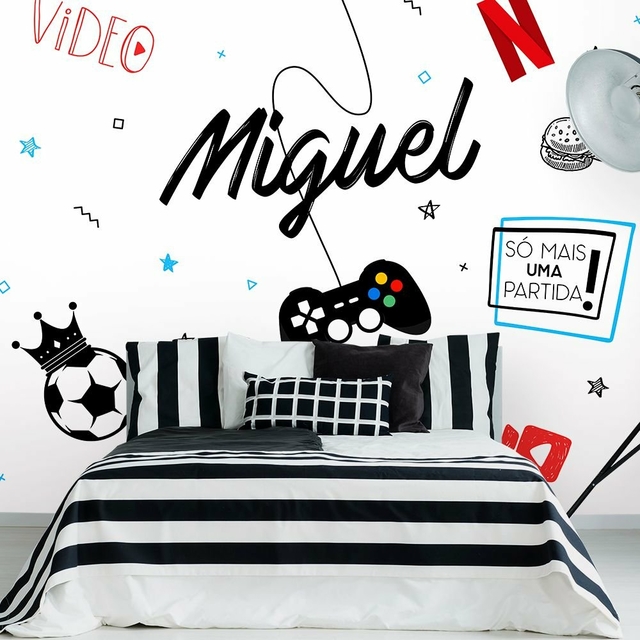 Adesivo De Parede Video Game Gamer Decorativo Desenhos Games, desenhos de  games - thirstymag.com